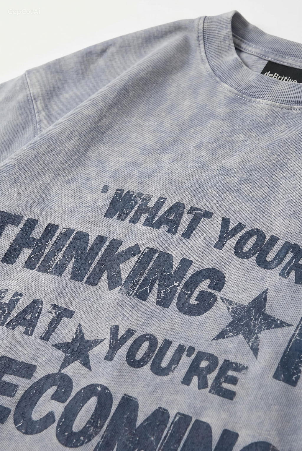 Wash Slogan T-Shirt