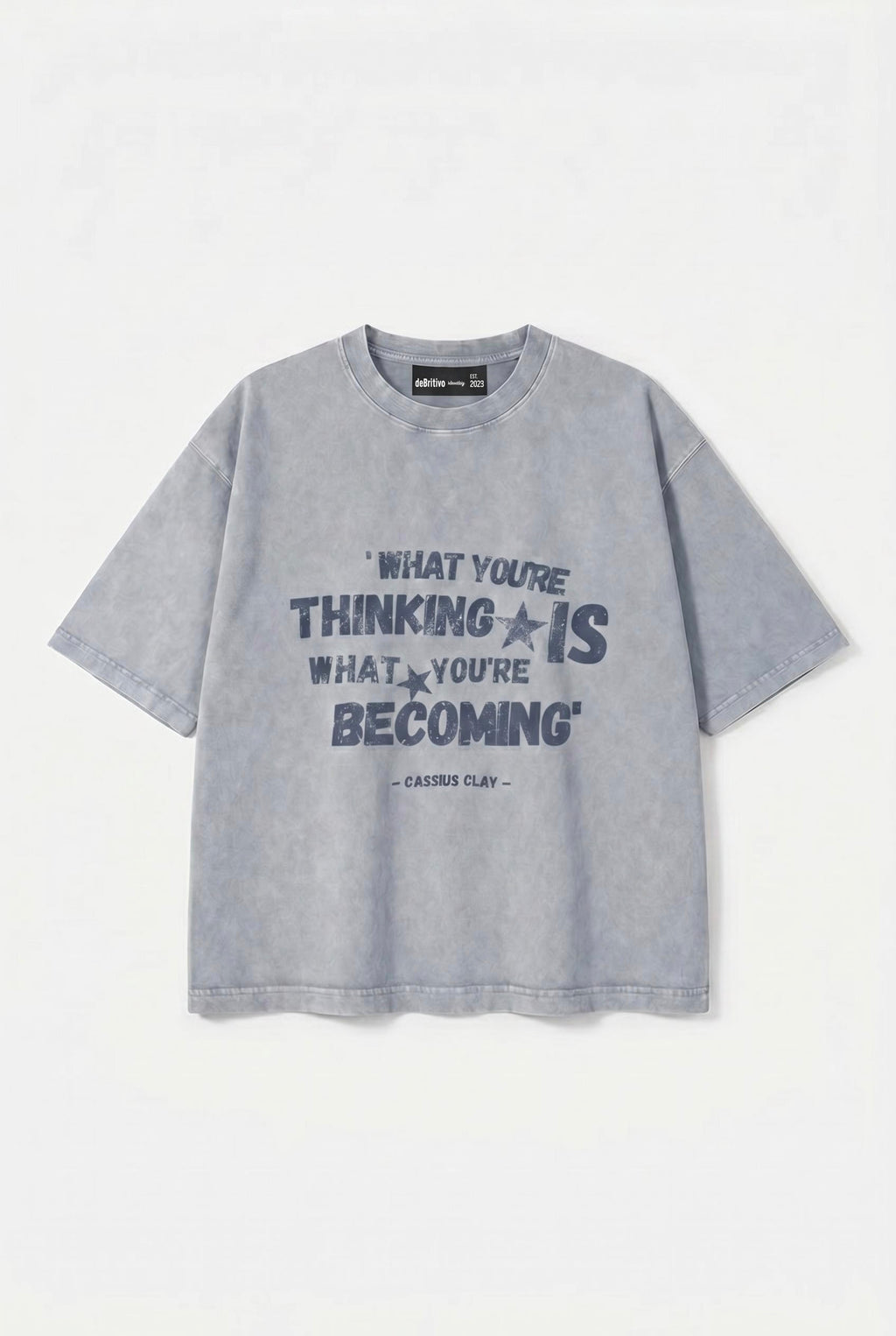 Wash Slogan T-Shirt
