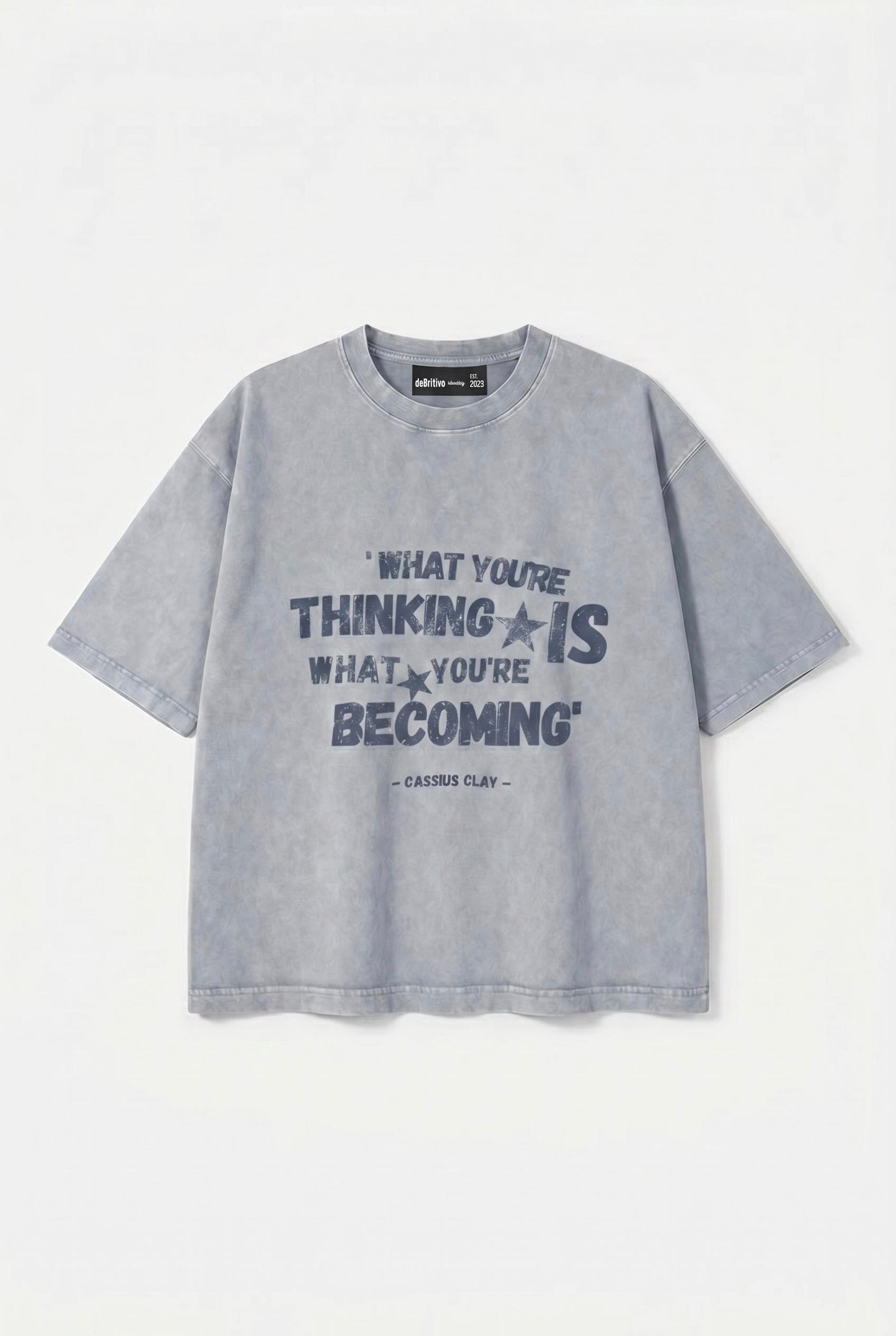 Wash Slogan T-Shirt