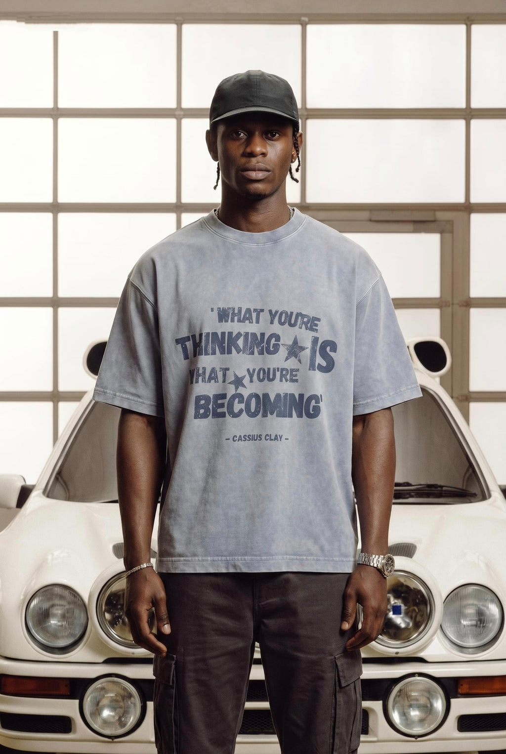 Wash Slogan T-Shirt