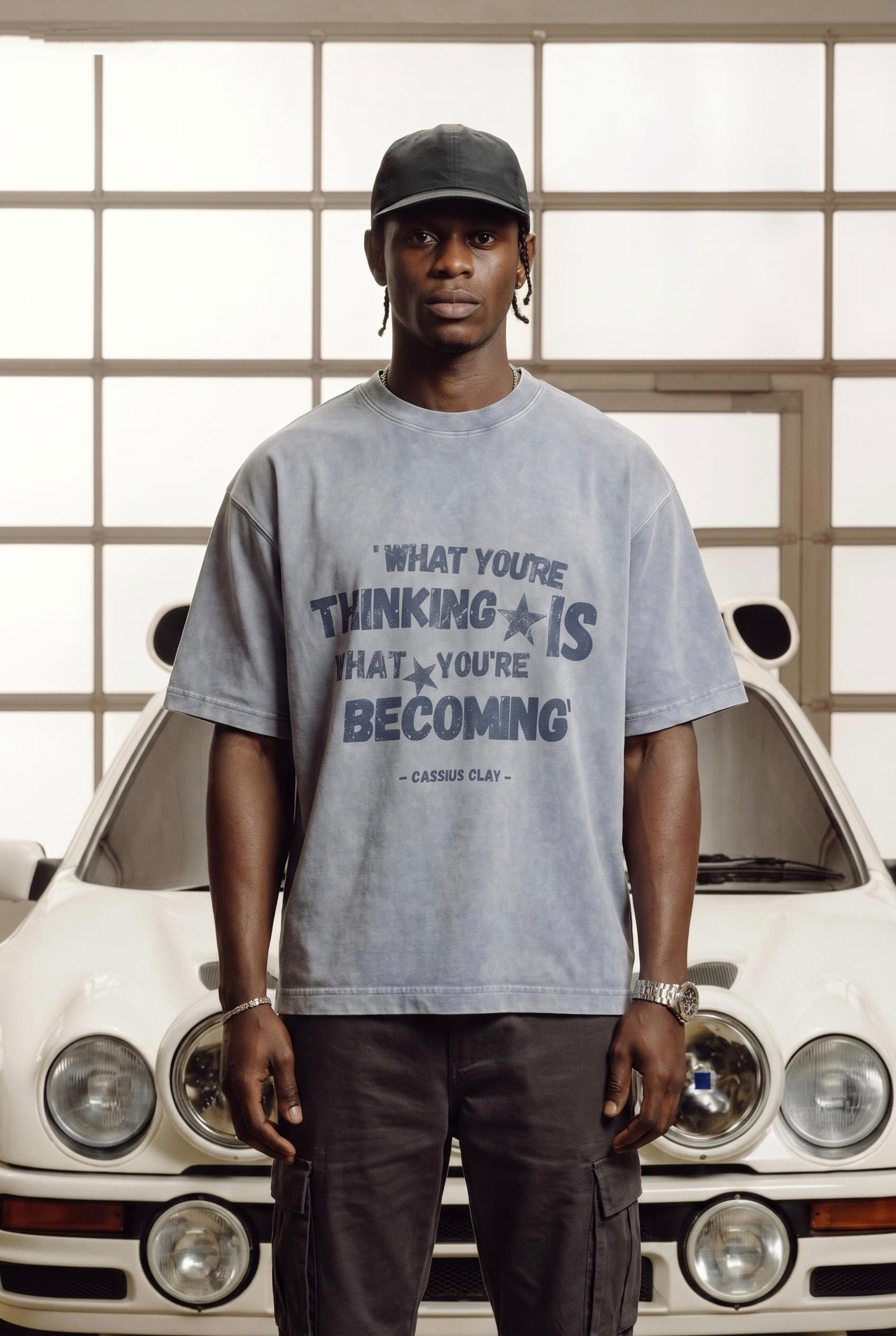 Wash Slogan T-Shirt